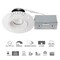 Jesco LED 4'' LED Eng/Trimless Flange 15W 5CCT 90CRI 0-10V White Downlight Fixture RLF-4515-RTL-UNI-SW5-WH - alternate 3